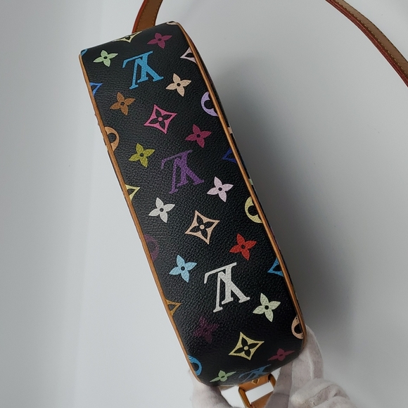 🎀 SOLD 🎀 Louis Vuitton Multicolor Sologne Black - Picture 6 of 17